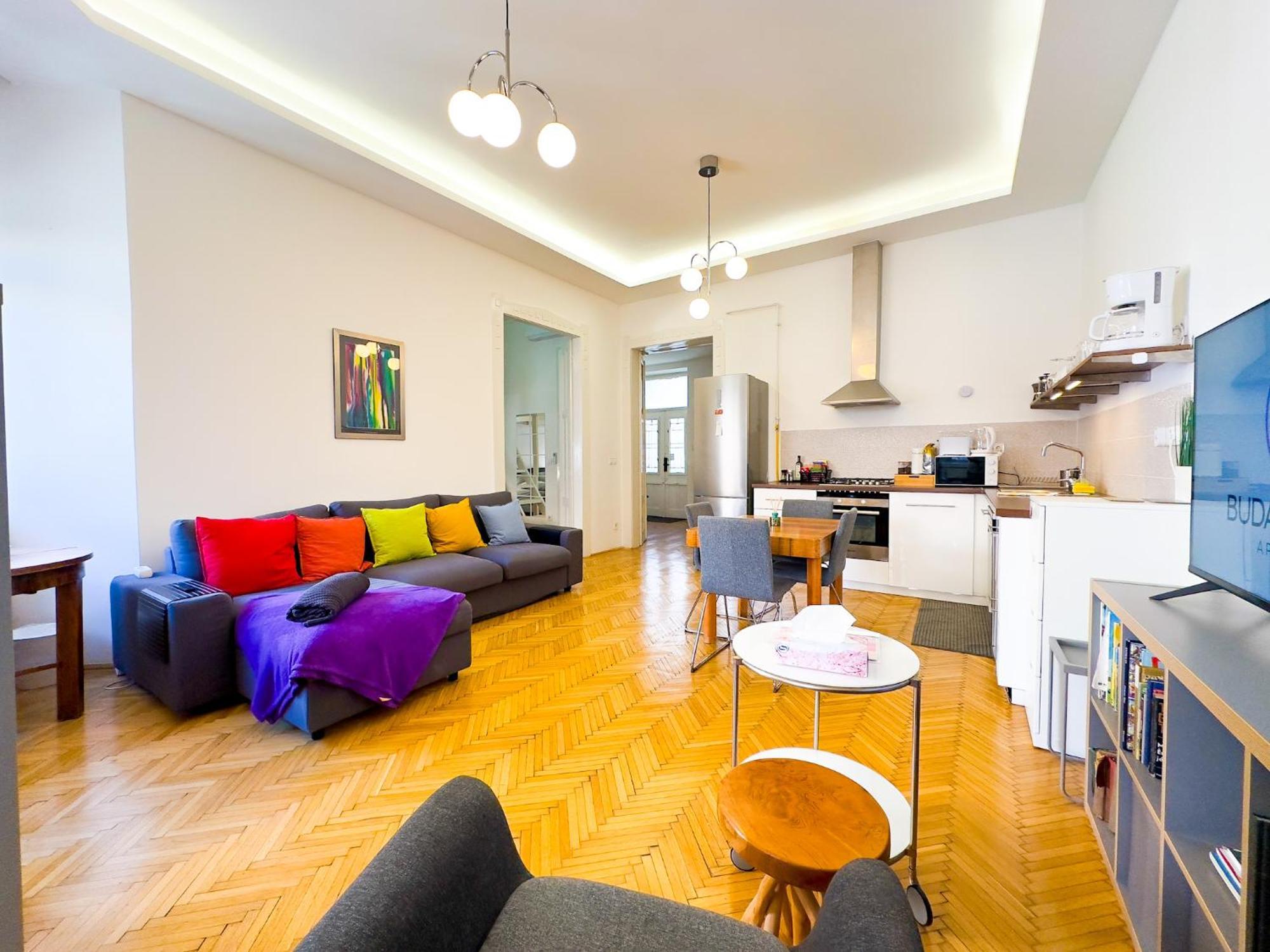 Spacious 4Br Oasis In Central Budapest - Bp Sky Eksteriør bilde