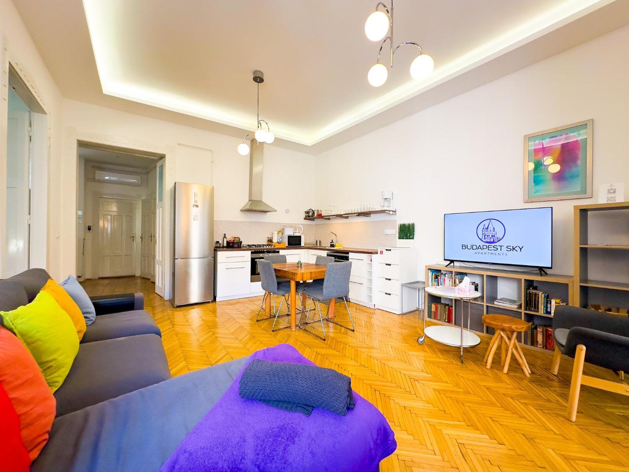 Spacious 4Br Oasis In Central Budapest - Bp Sky Eksteriør bilde