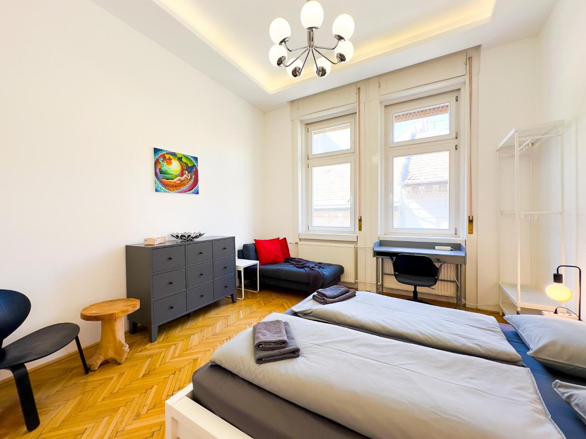 Spacious 4Br Oasis In Central Budapest - Bp Sky Eksteriør bilde